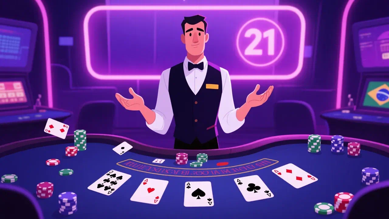 8kg.com jogo de blackjack com destaque para cartas Ás e Rei