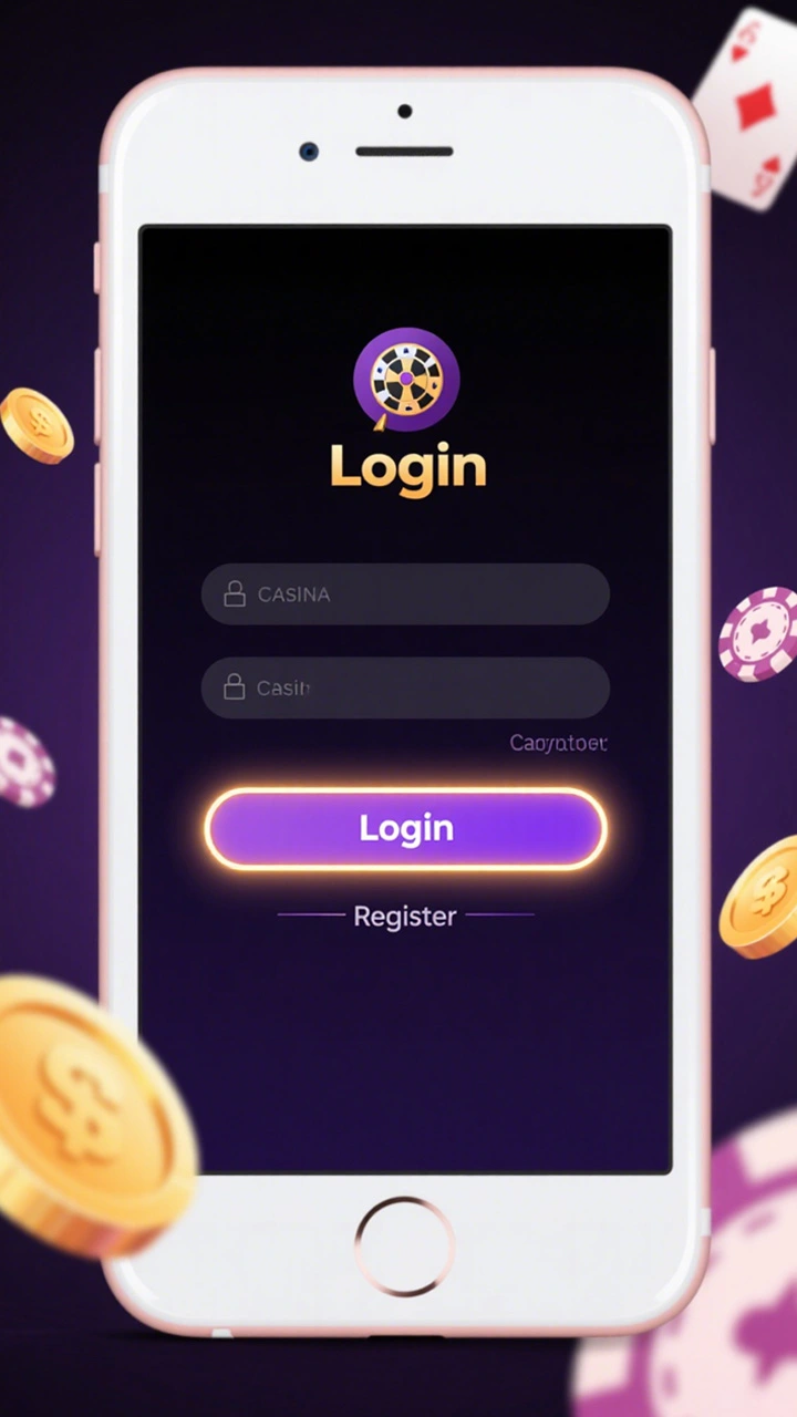 Aplicativo da 8kg exibido em smartphone responsivo